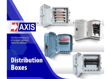 types of distribution box